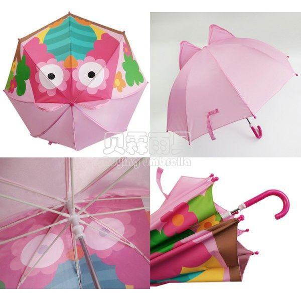Яркие 3d детские зонтики (зонтики для детей)