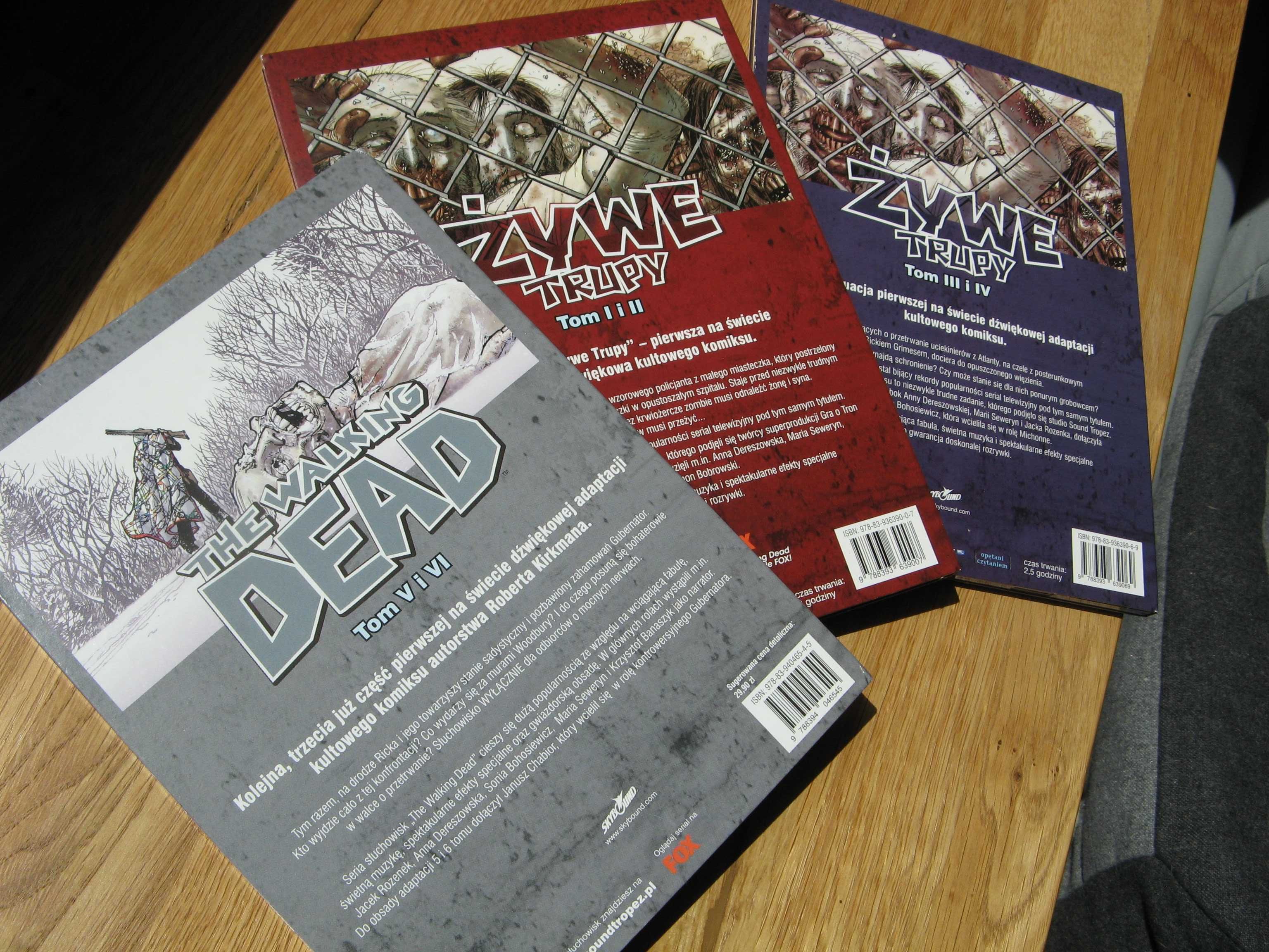 The Walking Dead Żywe trupy cz. 1,2,3,4,5,6 KOMPLET!!!