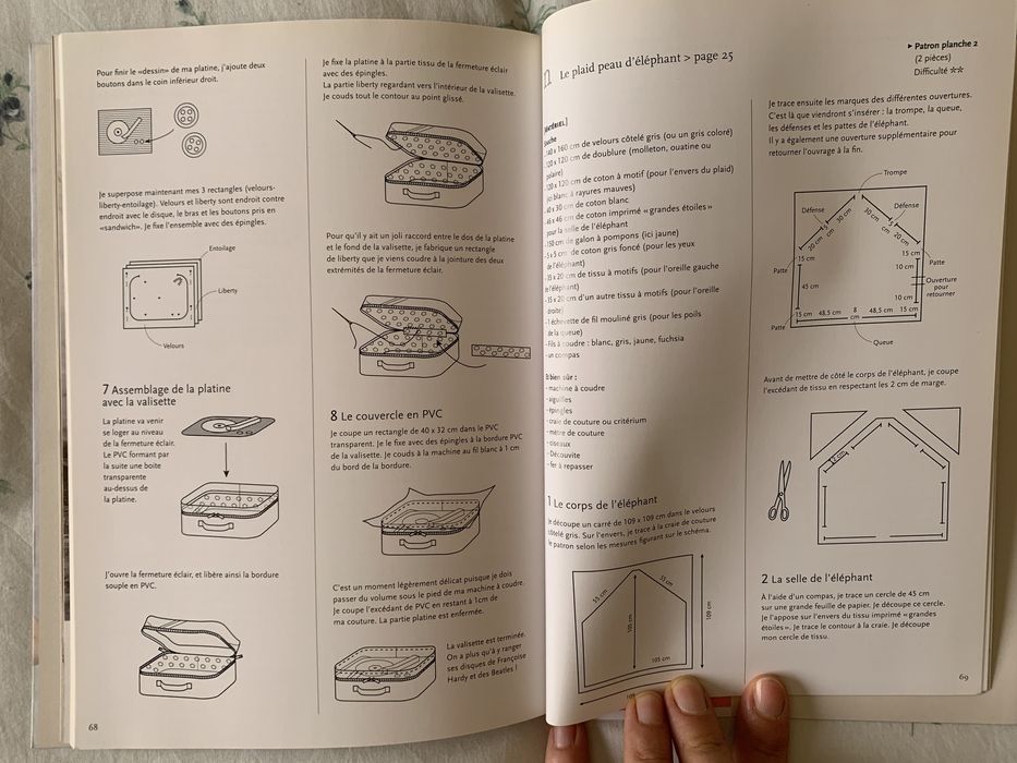 Livro de Costura (Francês)