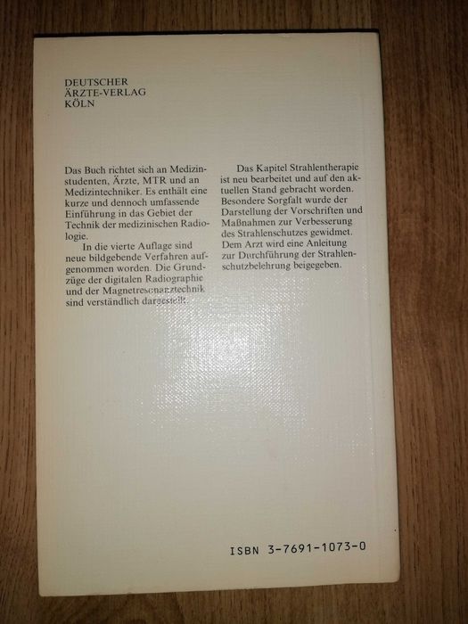 Technik der medizinischen Radiologie
