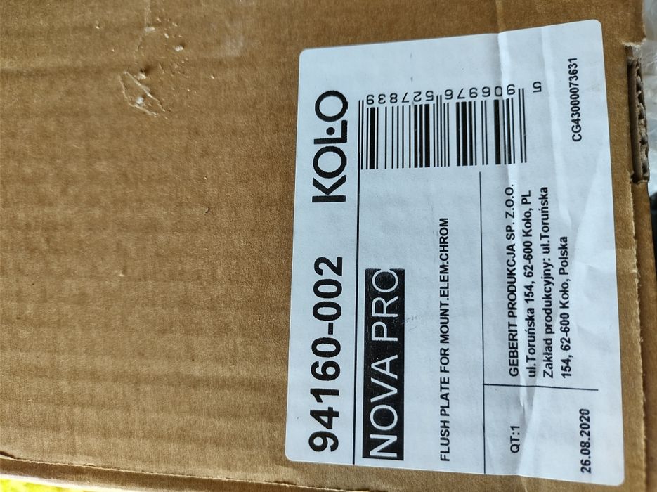 Przycisk spłukujący Koło Nova Pro