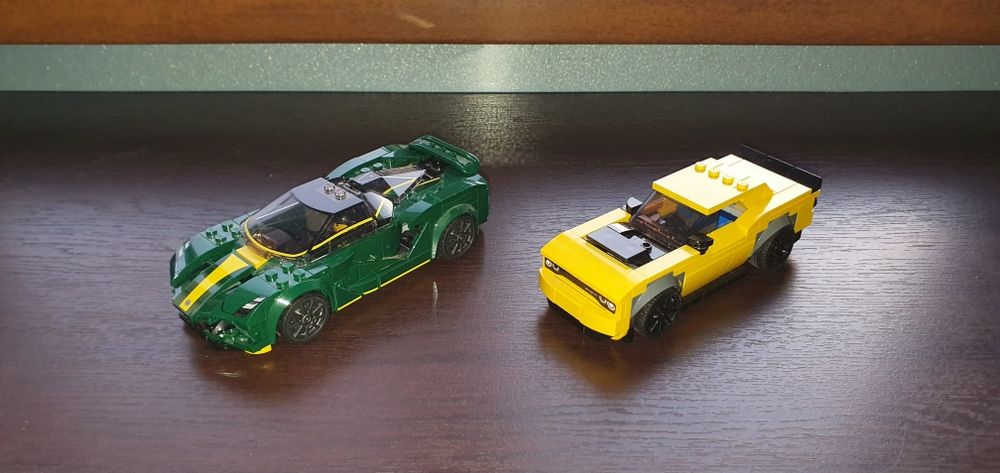 Lego speed champions BMW, Mercedes, Aston Martin, Toyota, Lotus, Dodge