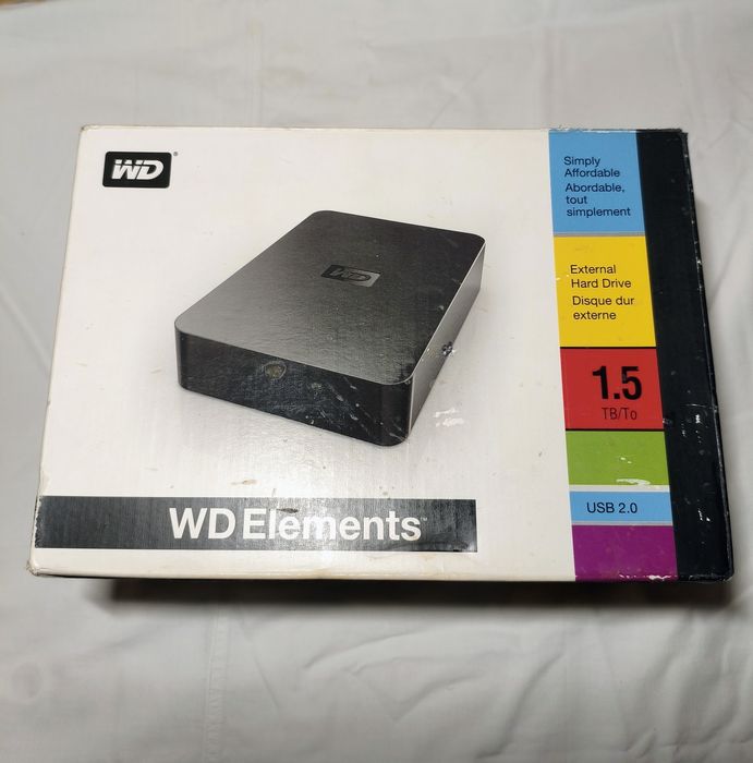 Disco externo WD Elements 1.5TB