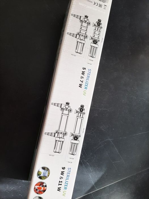 AQUAEL Sterylizator Lampa UV UV-C AS 2.0 9W Akwarium Staw Oczko wodne