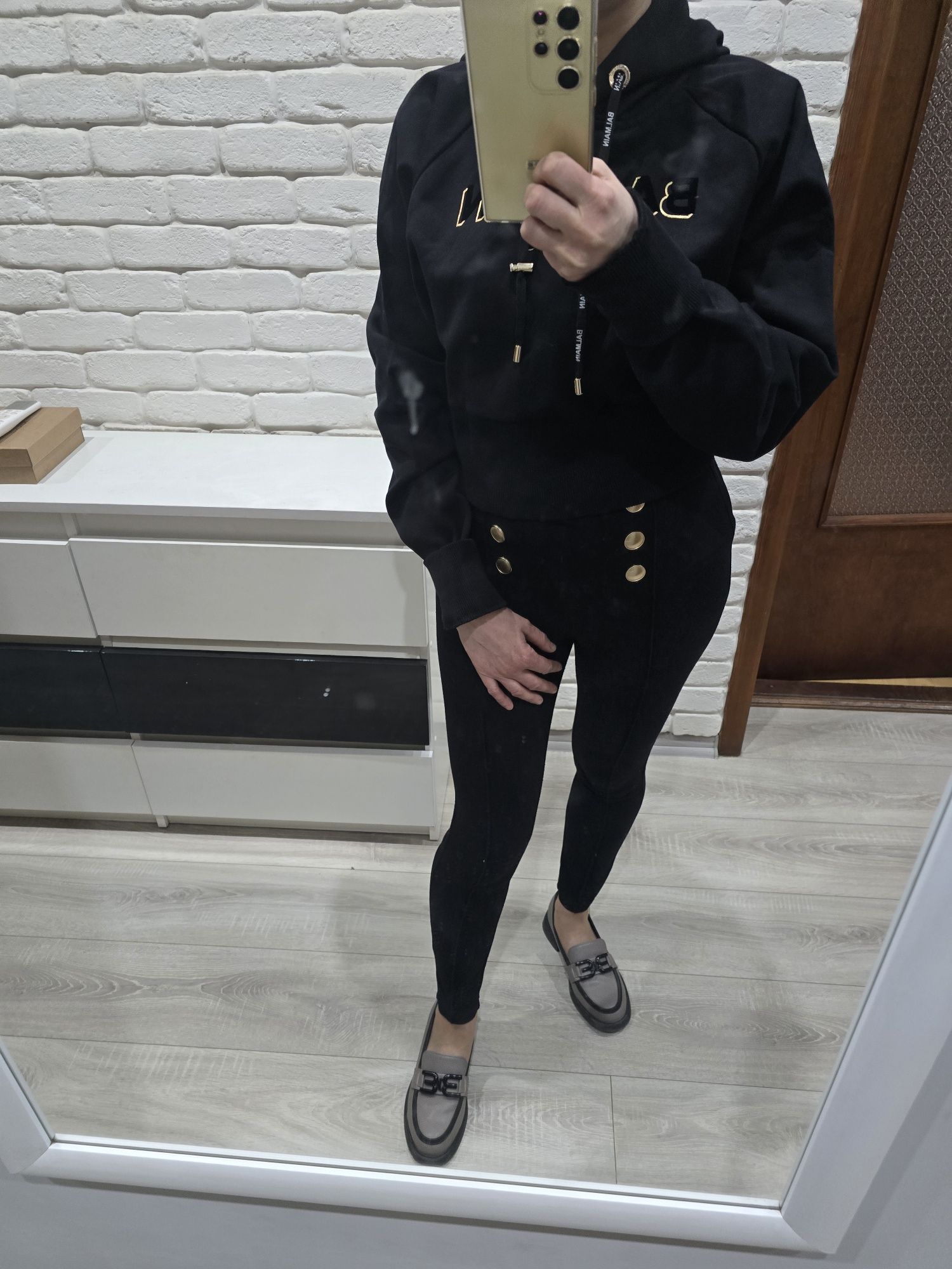 Bluza czarna Balmain S