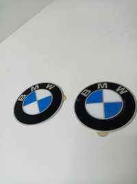 2 Emblematy BMW niebieski