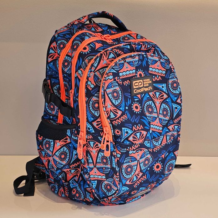 Plecak młodzieżowy tornister szkolny CoolPack + piórnik + 29 zeszytów