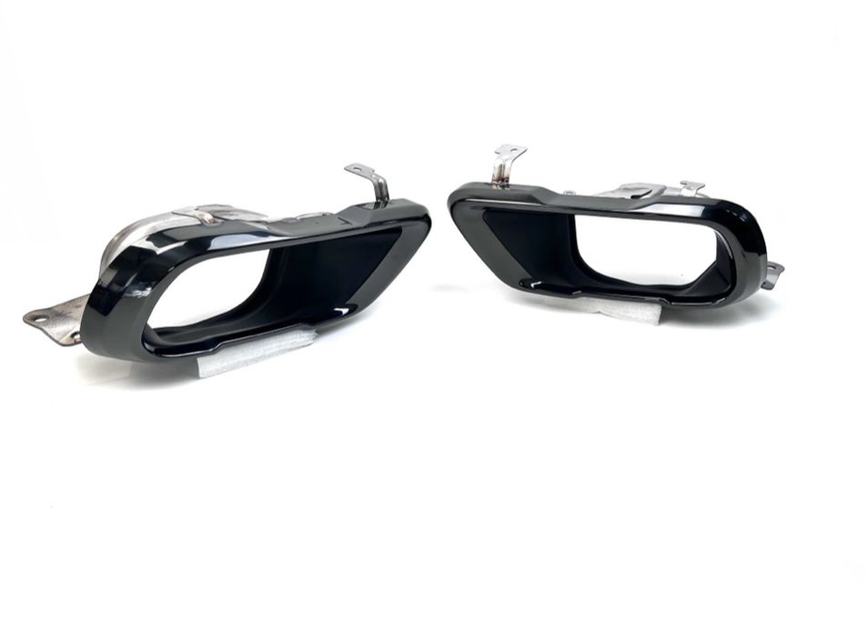 Насадки на выхлопные трубы BLACK M Paket BMW X5 G05 / X6 G06 / X7 G07