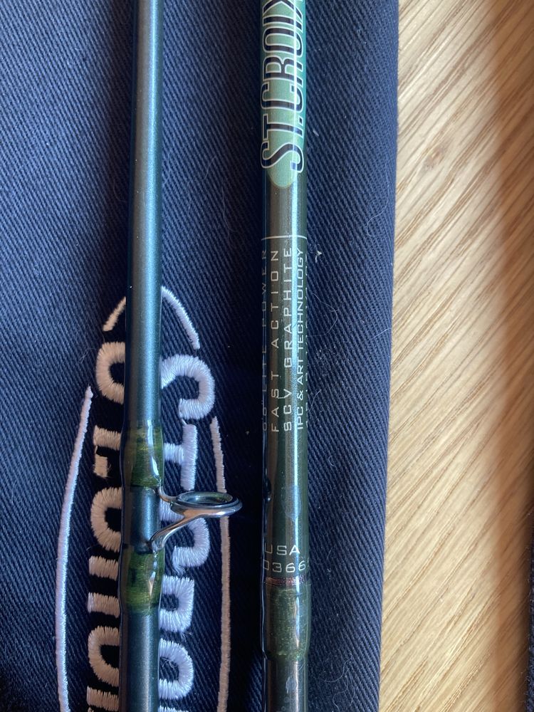 St. Croix Legend Elite 6’6(1/16-1/4oz). 6’6(1/8-3/8oz).7’(3/16-5/8oz).