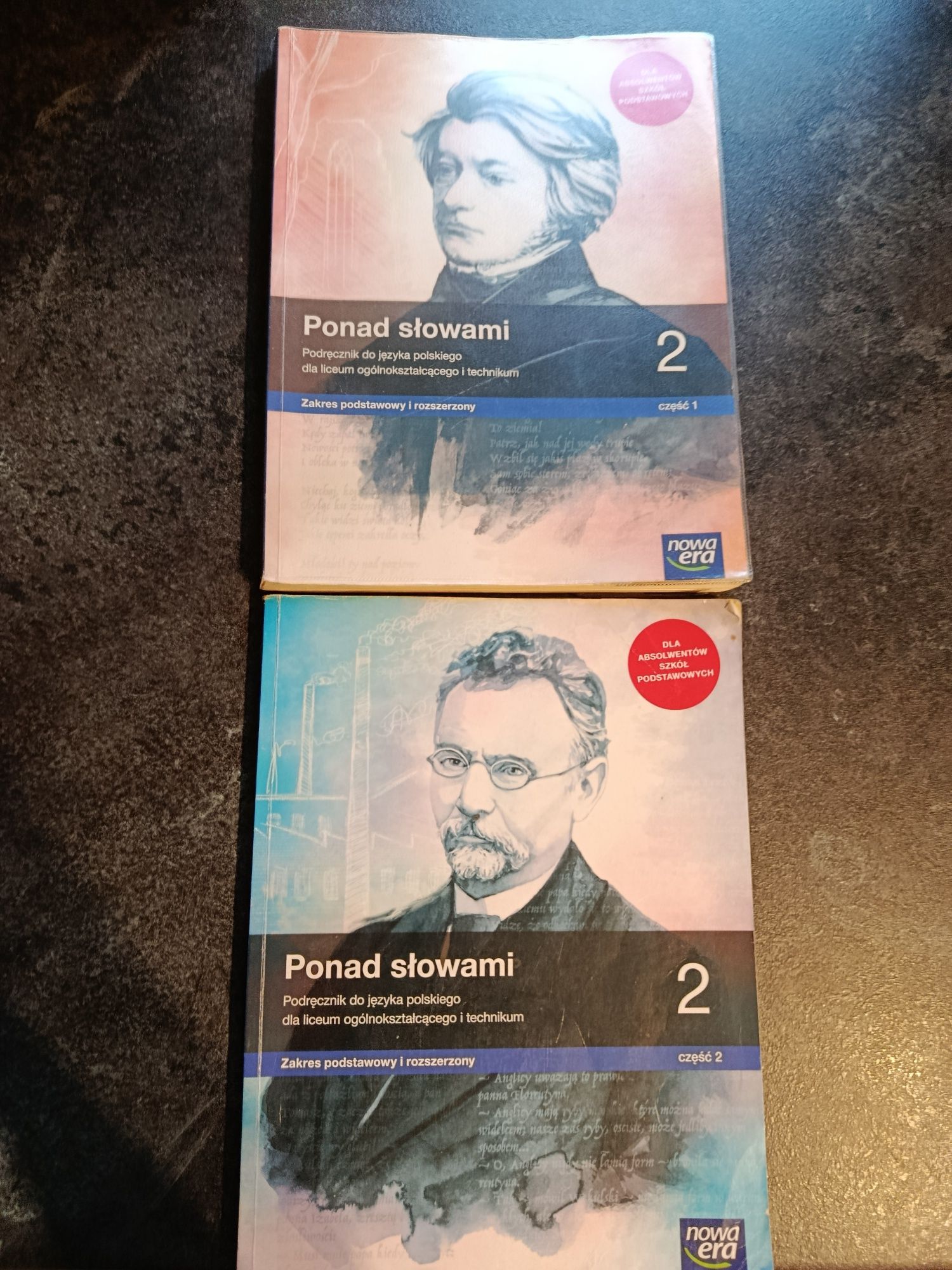 Podręcznik Ponad słowami 2 cz.1 i cz.2
