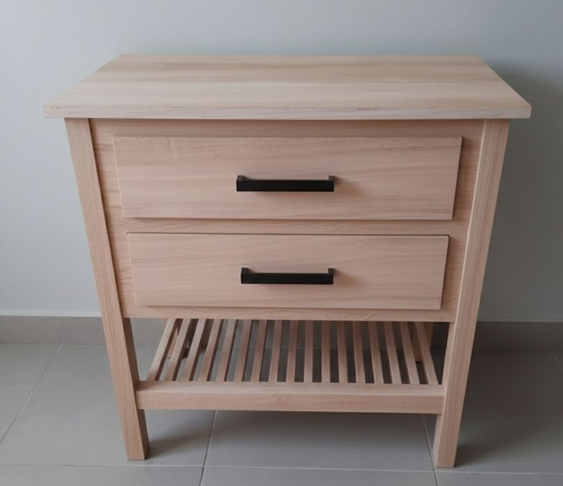 Szafka łazienkowa drewniana