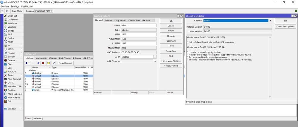 Точка доступа MikroTik  OmniTIK 5HnD