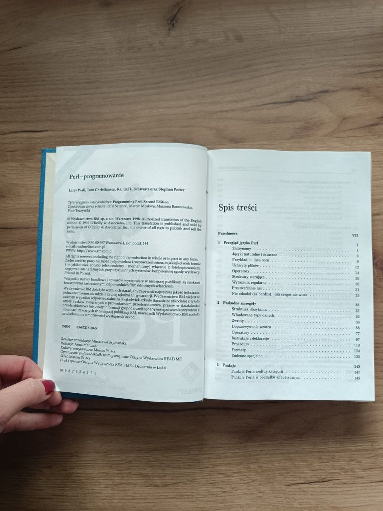 Perl Programowanie obejmuje Perla 5