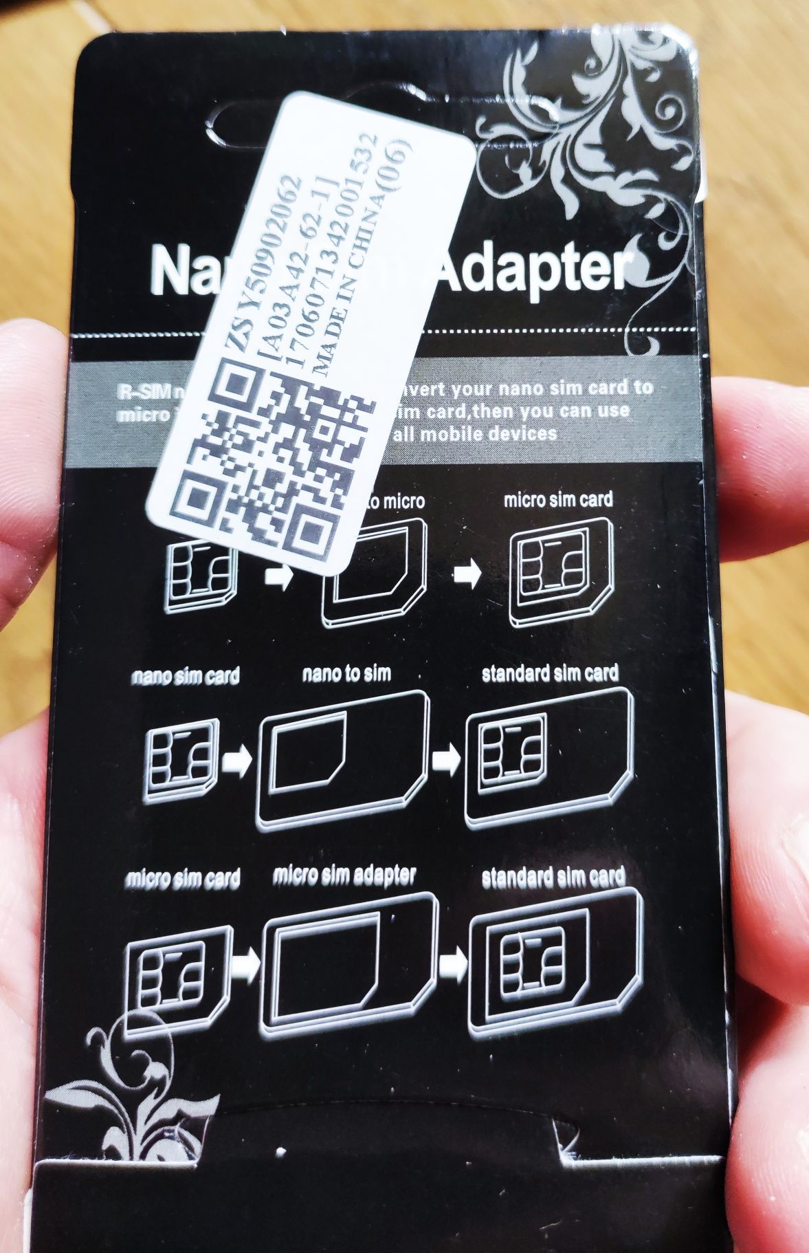 Zestaw Adapterów Nano Sim/Micro,Micro Sim i Nano/Sim (NOOSY 3w1)