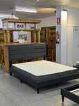 LIQUIDAMOS! Cama casal com estrado + cabeceira