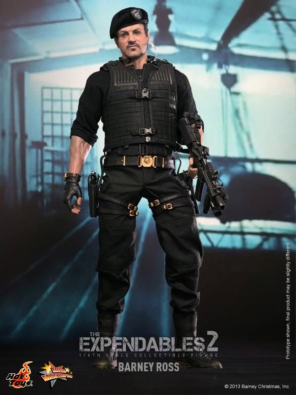 Фигурка 1/6 hot toys mms 194 THE EXPENDABLES 2 BARNEY ROSS