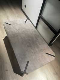 Stolik kawowy - beton/czarny