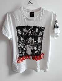 Bluzka koszulka biała Suicide Squad 176/L