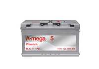 Akumulator A-mega 5 Premium 110AH 950A P+