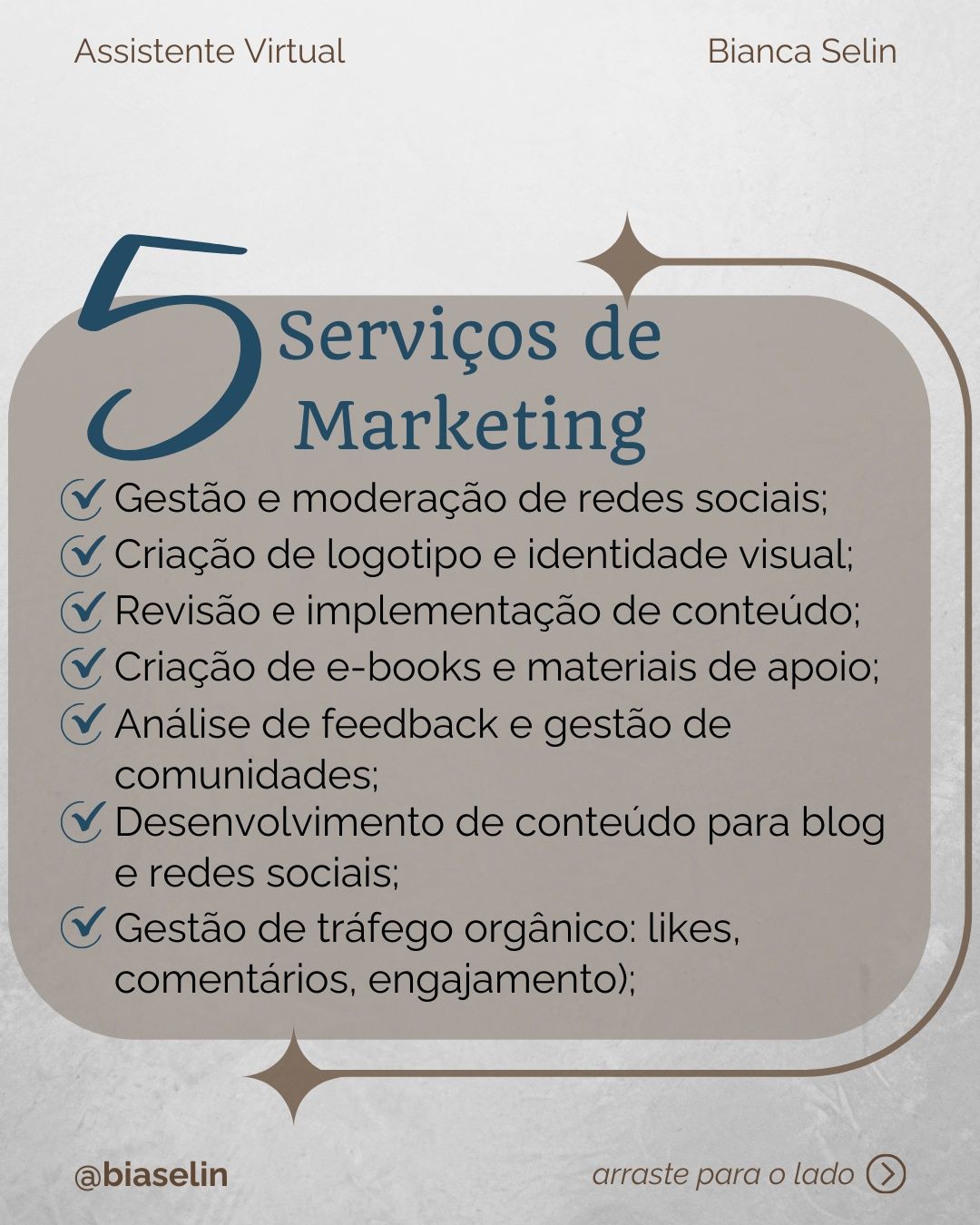 Assistente Virtual, Pessoal, Administrativo, Redes Sociais e Mais