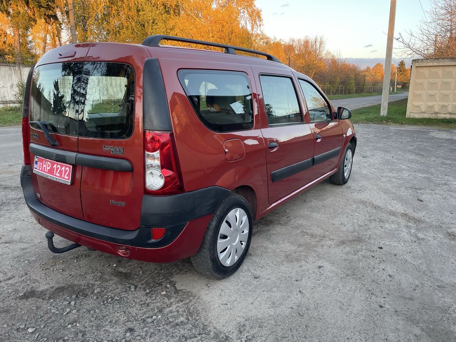 Дачія Логан МСV 2008р,7 місць, кліма