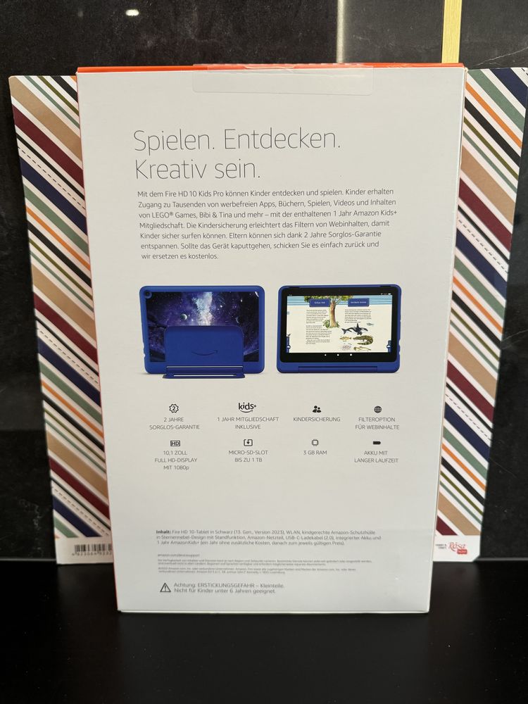 Планшет AMAZON FIRE HD 10 (13TH GEN. 2023) 32GB BLACK