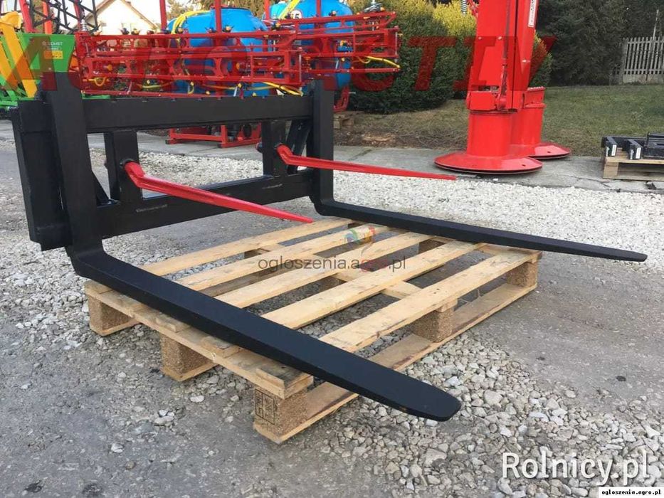 Paleciak na tura euroramka Mailleux sms tłok widły do palet mocne