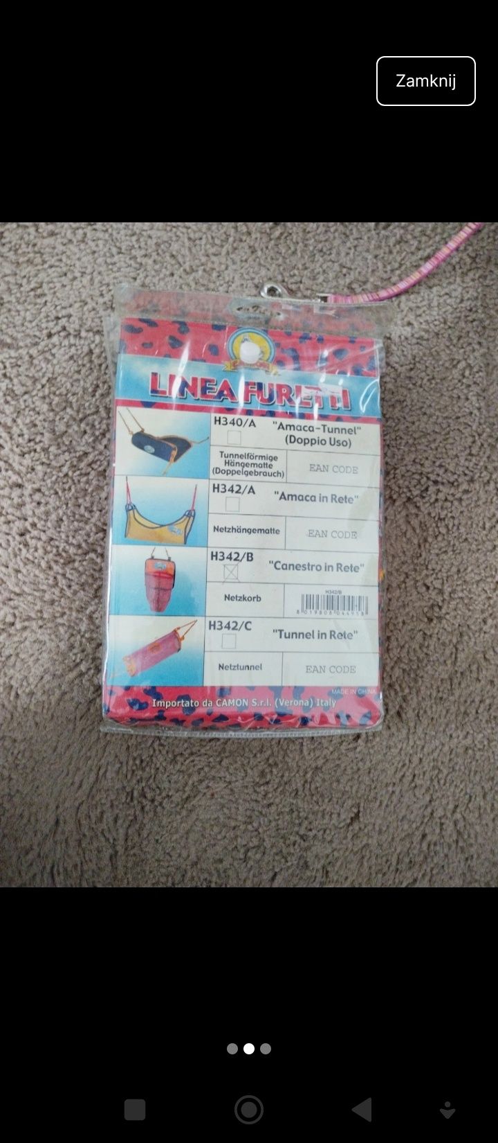 Koszyk.dla fretki