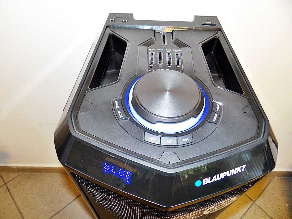 Kolumna Blaupunkt PS10DB czarny 1200W / Karaoke / 2 mikrofony