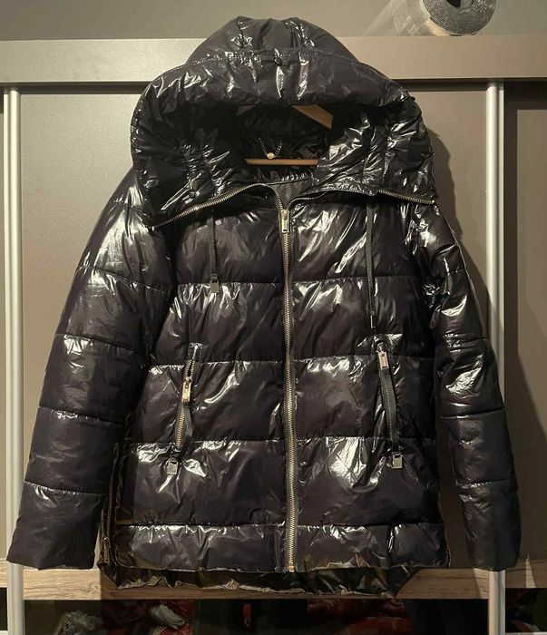 Kurtka puchowa z kapturem Monnari