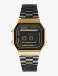 Zegarek Casio Vintage AW168WE czarno złoty