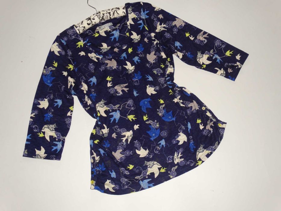 _M&S_Fajna modna kolorowa bluzka do pracy _R.44/46_