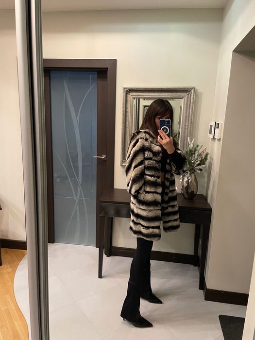 Шиншила шубка шуба полушубок