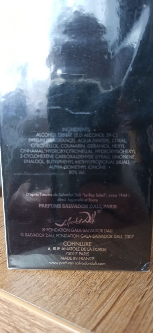 Salvador Dali Black Sun 100 ml Unikat
Black Sun