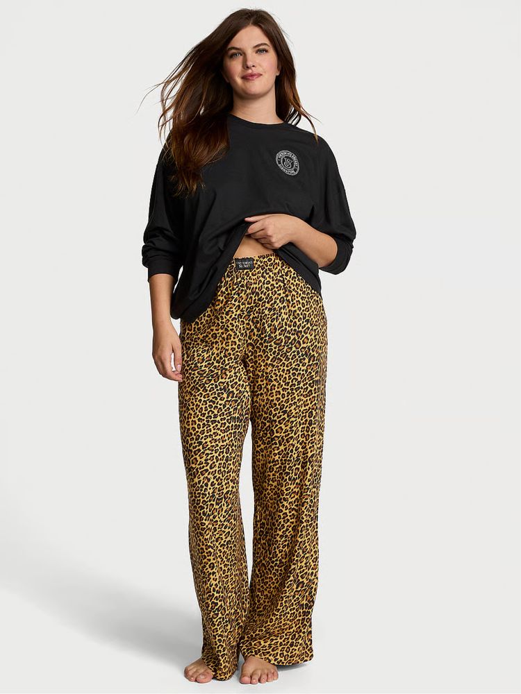 Victoria's Secret Flannel Long Pajama Set піжама фланель