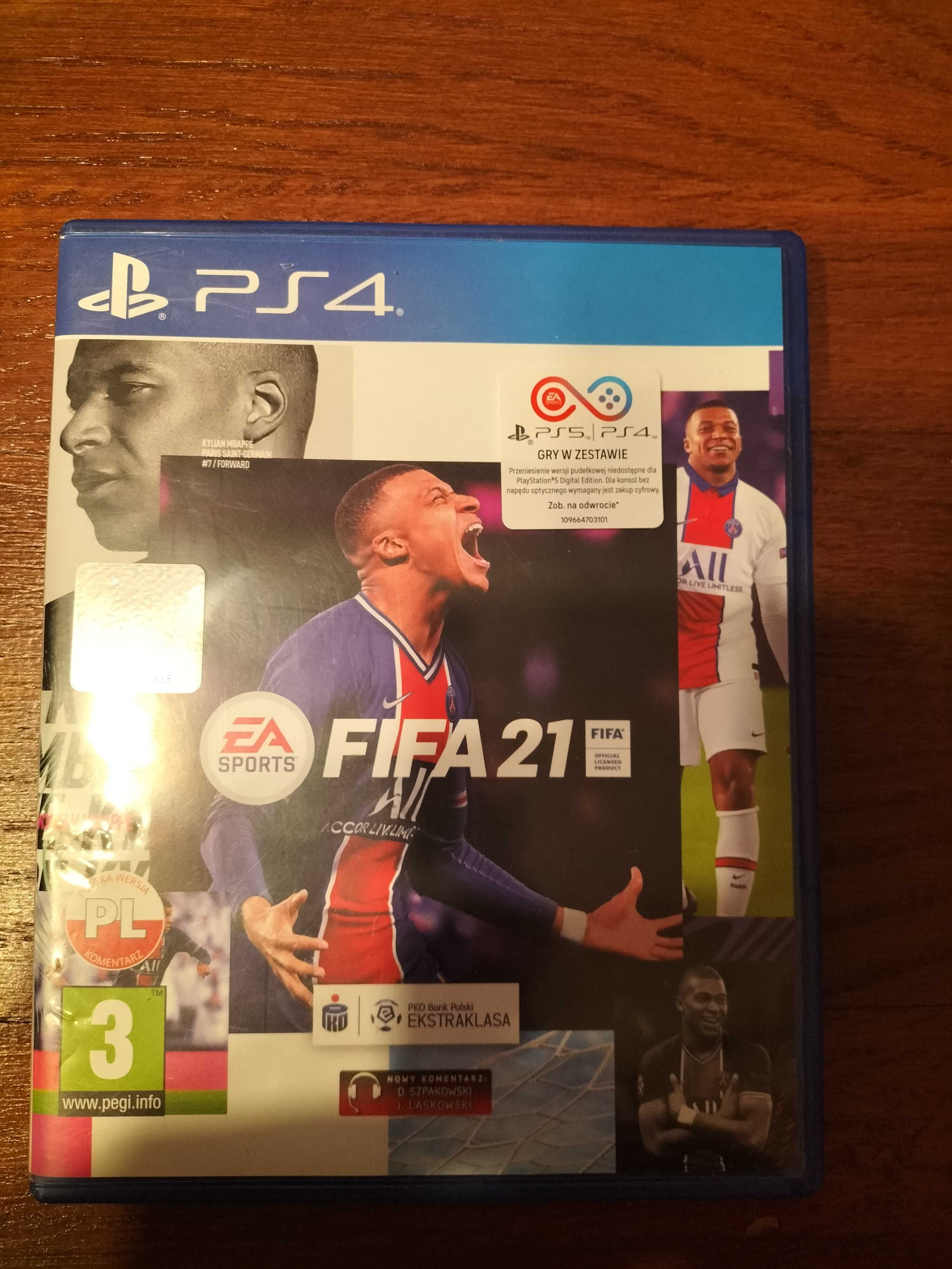 FIFA 21 na ps4 .