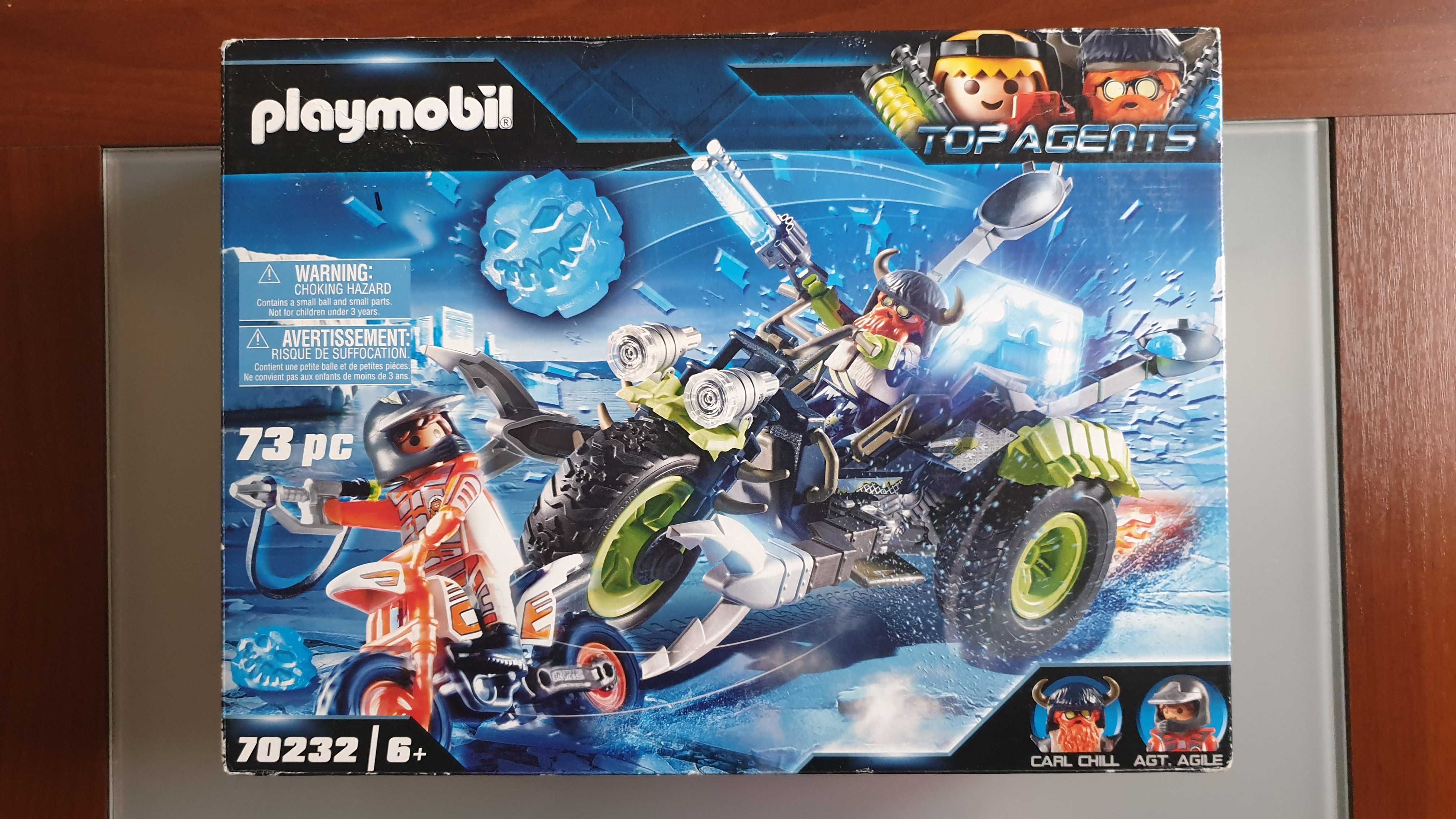 Playmobil 70232 Pościg Arktycznym Pojazdem