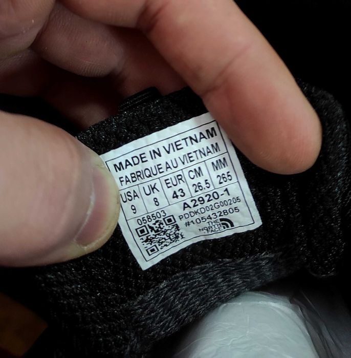 (2052) Термо Зимові The North Face Кросівки черевики (41-45) тнф