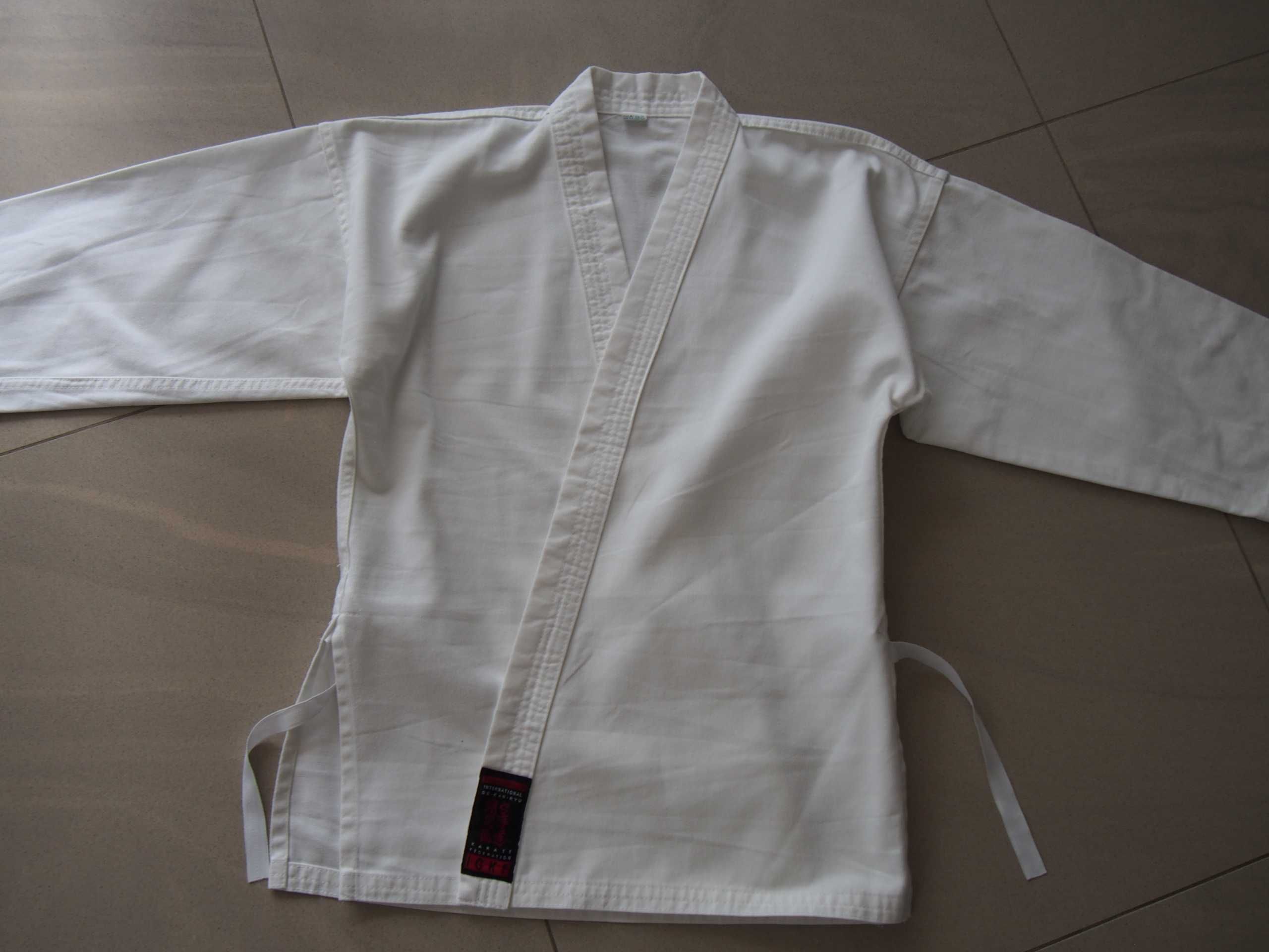 Kimono karate taekwondo - GÓRA 140 cm