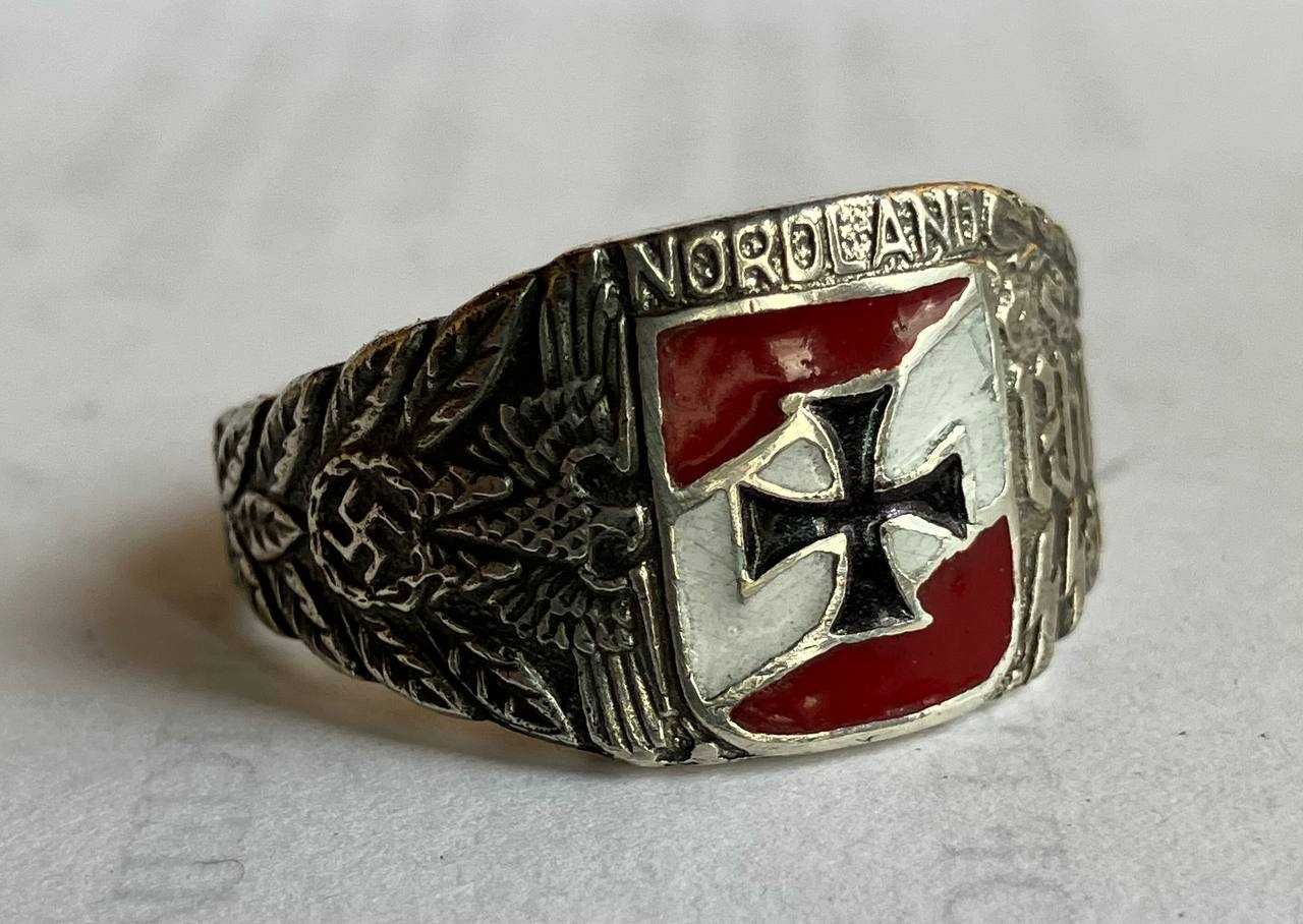 Серебряный перстень NORDLAND  WW II