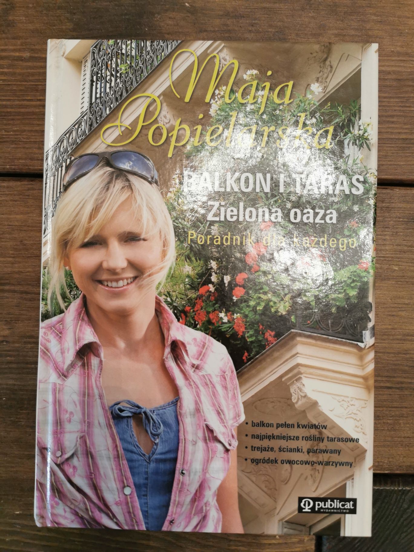 Balkon i taras, Zielona oaza - Maja Popielarska