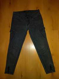 Spodnie cargo bojówki damskie w27 S szare Levi's Jeans