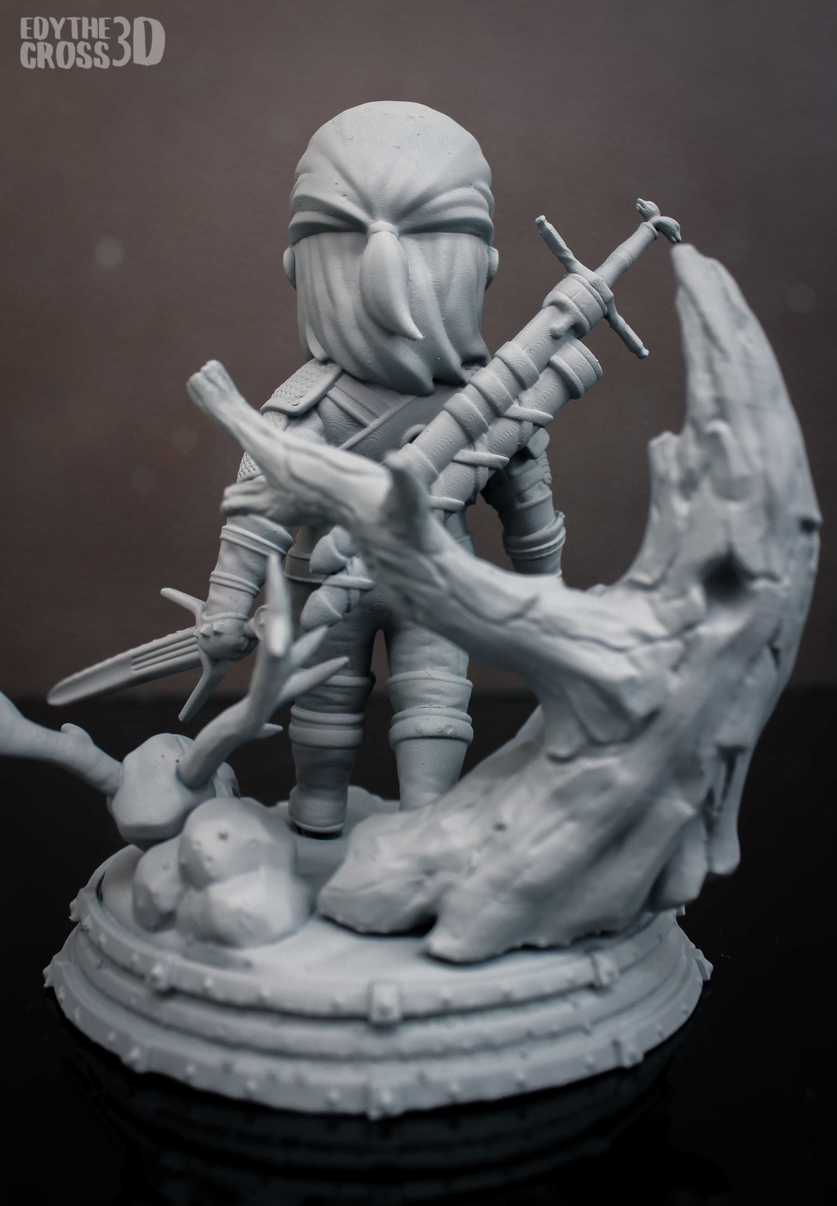 Mini figurka Geralta z Rivi Wiedźmin