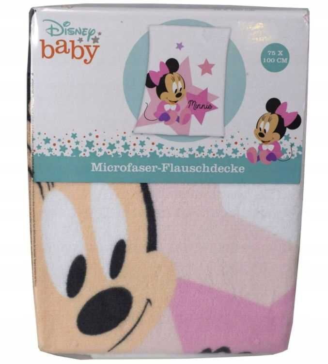 Kocyk dziecięcy DISNEY MINNIE 75X100 mikrofibra