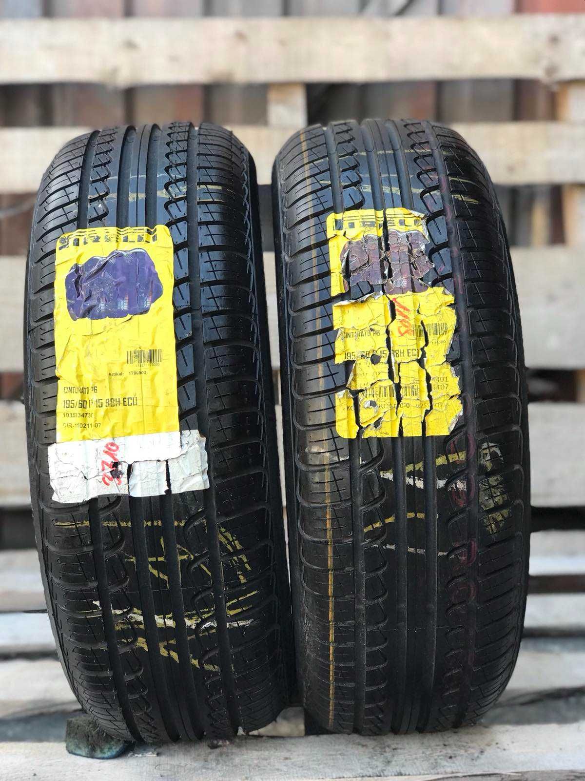 Шини Pirelli Cinturato P6 195/60R15 Пара Літо Нові Склад Оригінал