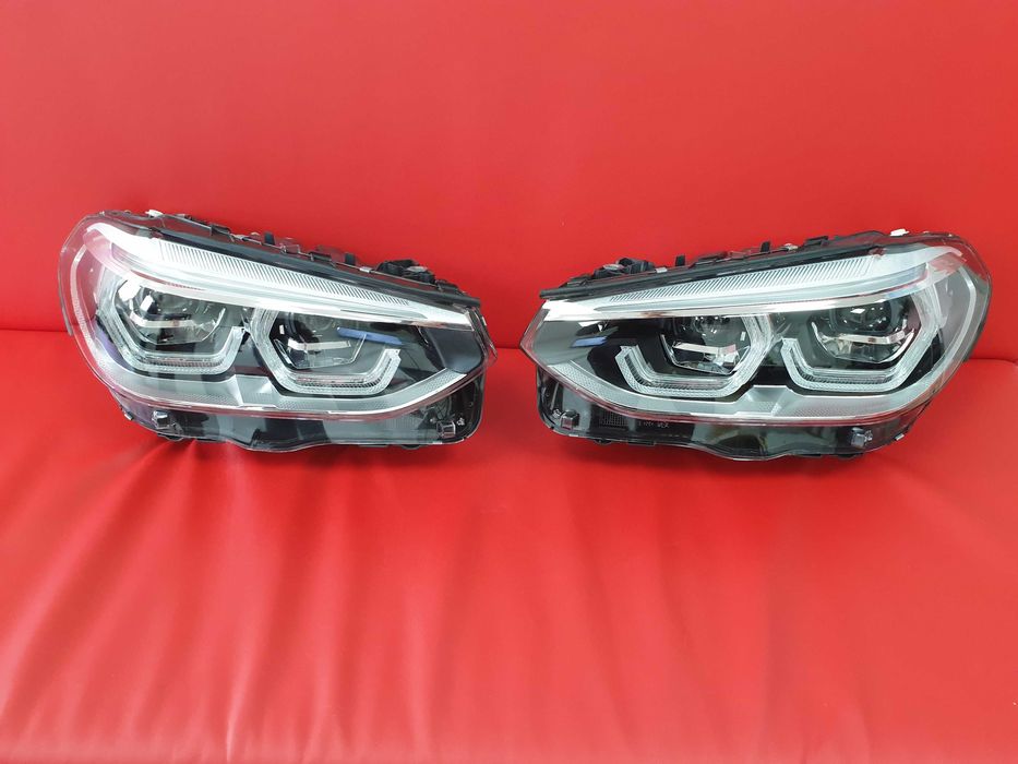 Передние Фары BMW X3 G01 / X4 G02  18-21 год Full Led с Блоками