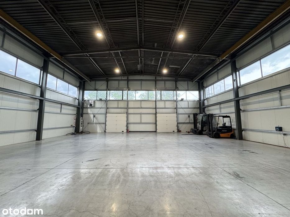 Hala magazynowo-produkcyjna  – Krzeszowice, blisko autostrady A4, TIR