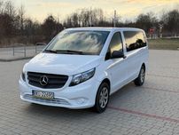 WYNAJEM Busa mini busa Mercedes Vito Tourer 9 osób Long 2.2 BiTurbo 7G