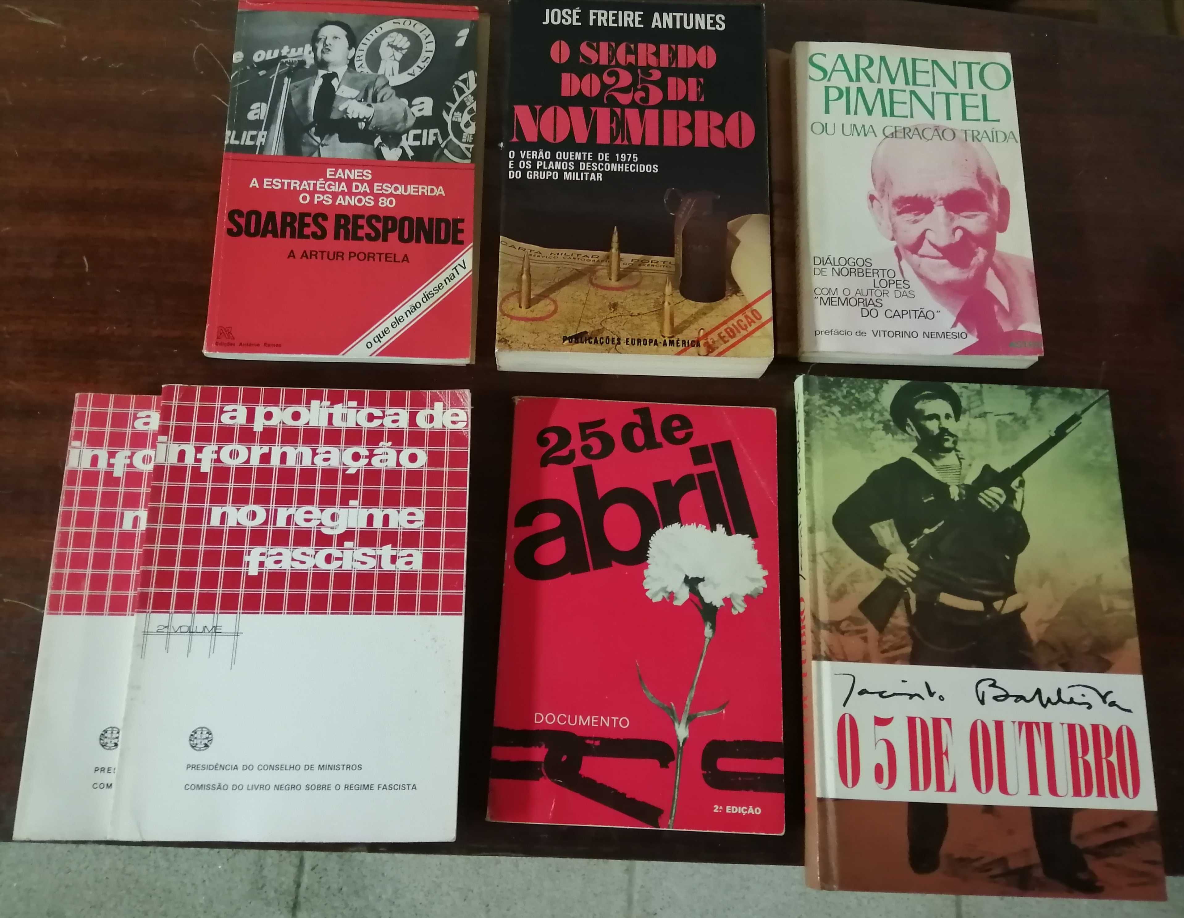 Lote de Livros  . . .