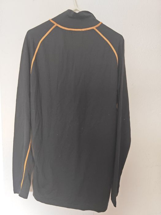 Roz. L bluewear pro worker wełniana termoaktywna bluzka half zip 100%